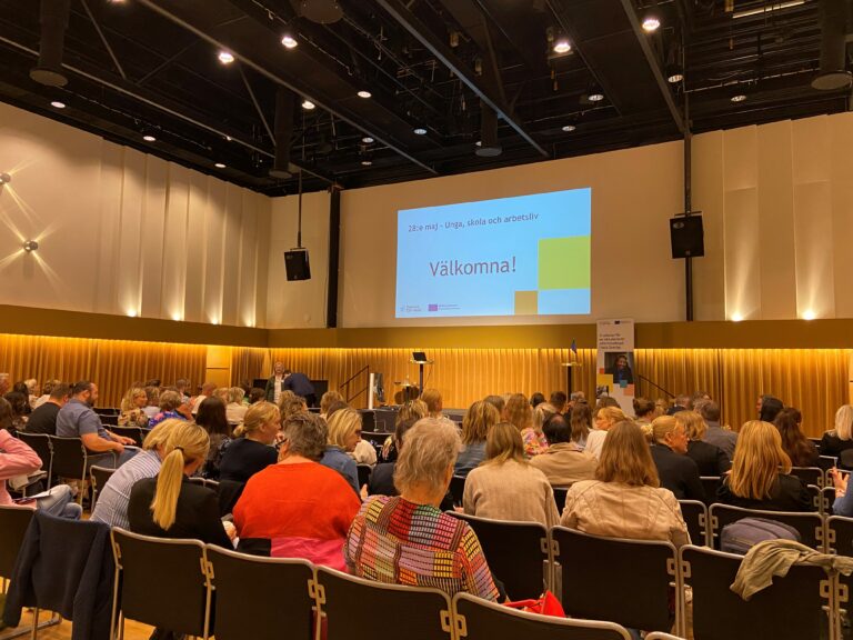 Konferensdeltagare i Unga - skola och arbetsliv