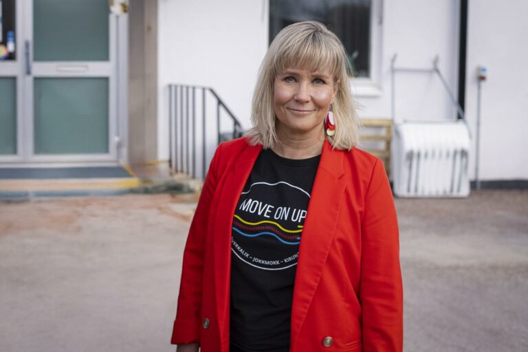 Sofi Wiippa Lahti, projektledare Move on up Överkalix kommun.