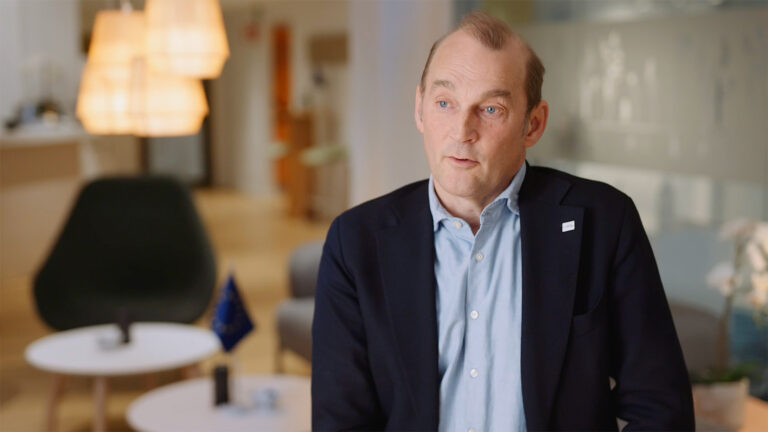 Mikael Sandström, generaldirektör på Svenska ESF-rådet