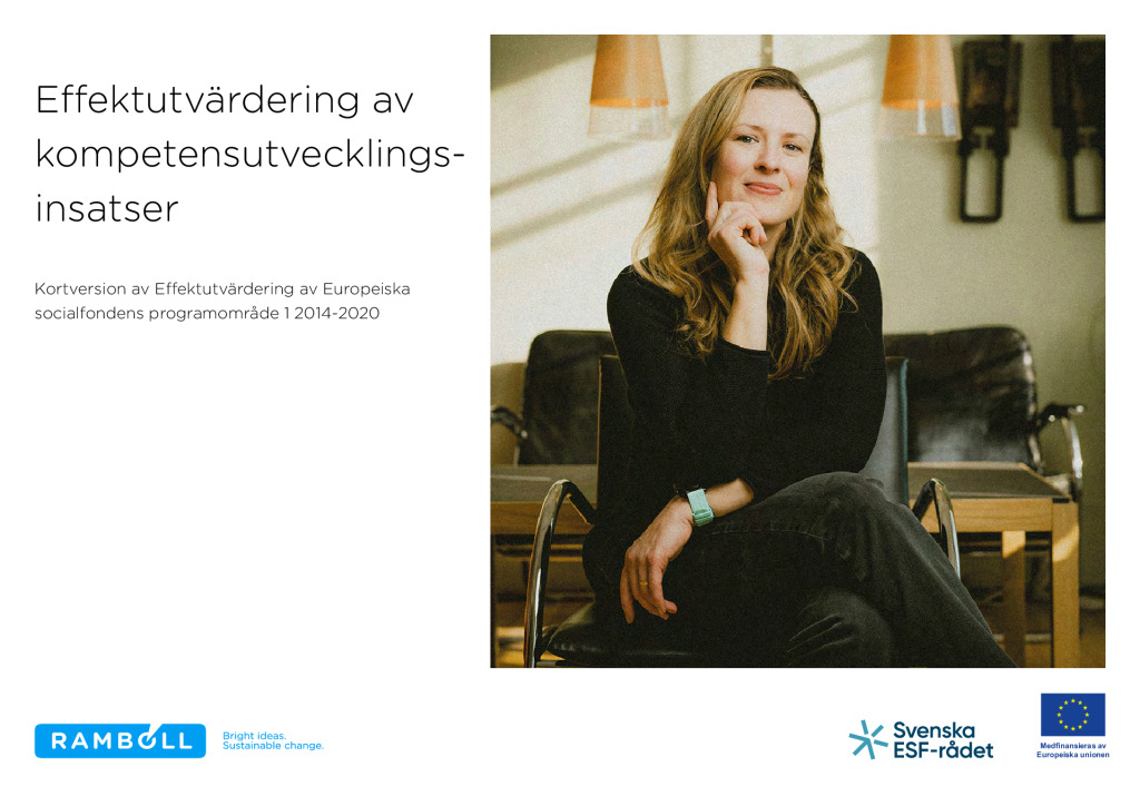 Kortversion - Effektutvärdering av kompetensutvecklingsinsatser
