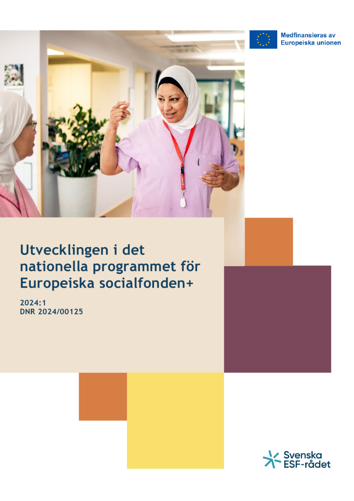 Utvecklingen i det nationella-programmet för Europeiska socialfondenplus2024_1