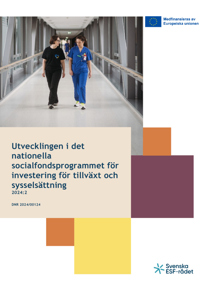 Utvecklingen i socialfondsprogrammet för investering för tillvaxt_2024_2